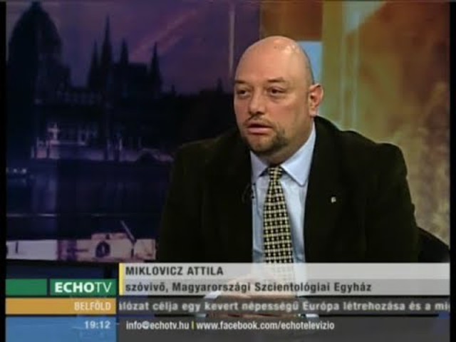 Miklovicz Attilának felolvasta a riporter a Xenu-történetet
