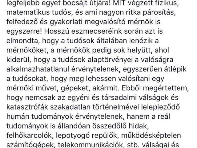 Azok a hülye tudósok tehetnek mindenről
