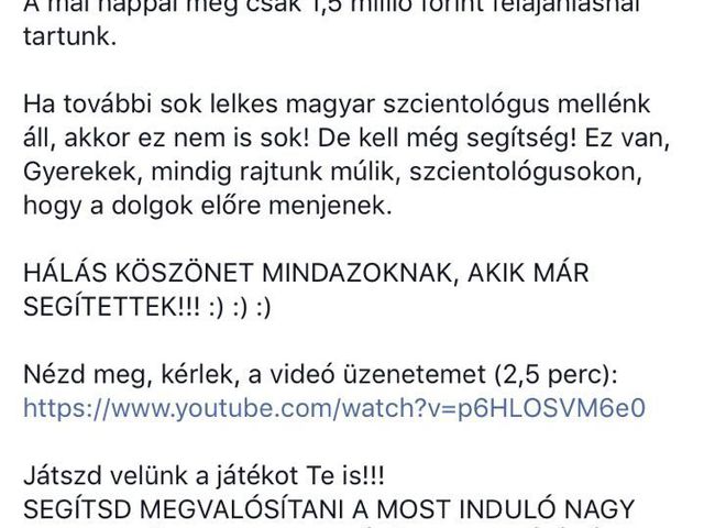 Megint pénz kell nekik, most éppen 5 milla