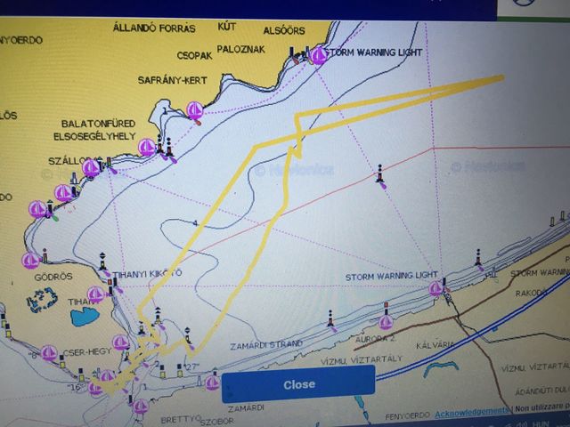 Code 8 carbon egynapos gyarkoló vitorlázások a Balatonon (2. alkalom)