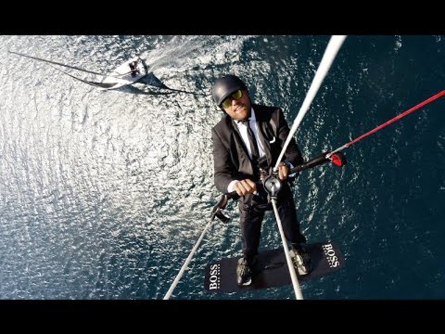Skywalk - Alex Thomson ismét megmutatja :-)