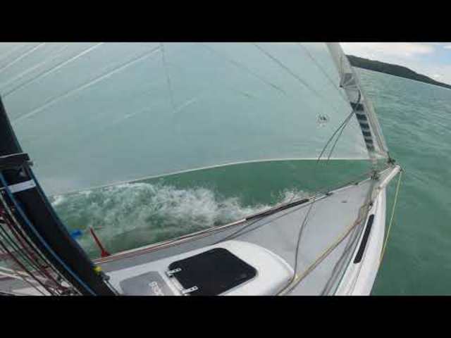 Egynapos Code 8 carbon gyakorló vitorlázás a Balatonon, Ocean Sailing SE (oceansailing.meder.hu)