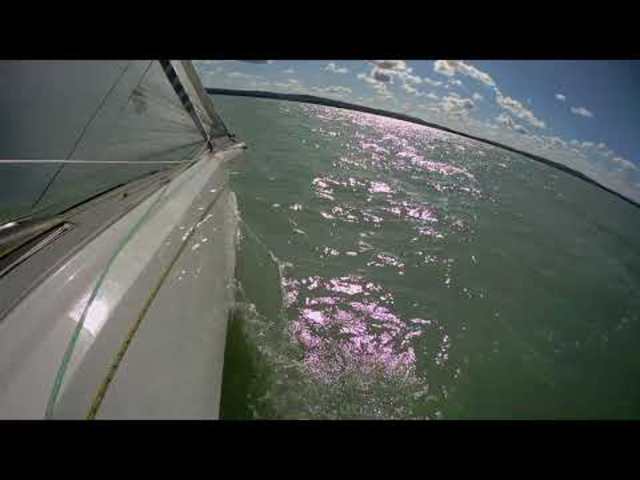 Code 8 carbon gyakorló vitorlázás a Balatonon (3. alkalom)