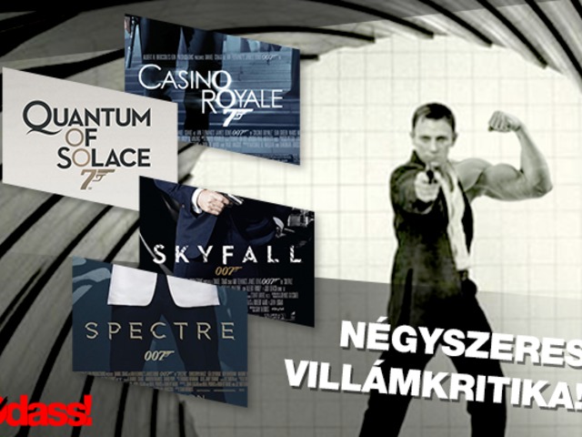 Casino Royale - 2006 (imdb: 8,0), Quantum of Solace - 2008 (imdb: 6,7), Skyfall - 2012 (imdb: 7,8), Spectre - 2015 (imdb: 6,9)