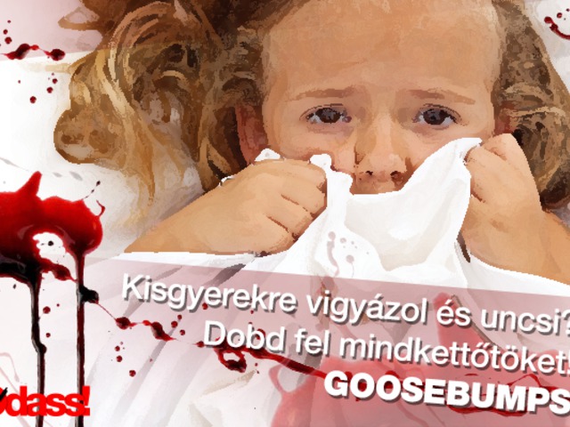 Kisgyerekre vigyázol és uncsi? Dobd fel mindkettőtöket! Goosebumps - 2015 (imdb: 6,4)