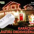 S20 okoskonnektor a karácsonyi díszkivilágítás és a karácsonyfa-világítás okosvezérlésére