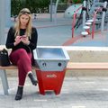 "Soofa" - a napelemes pad