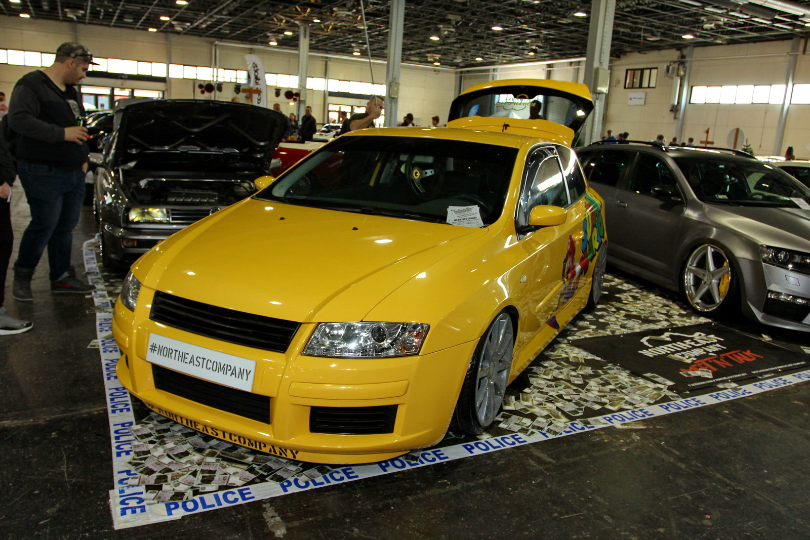 Fiat Stilo egyedi dekorral