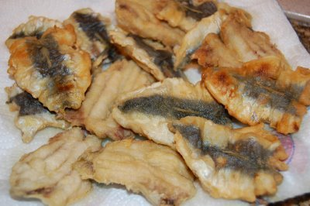 Sardelle in saòr - előétel karácsonyi halas menühöz