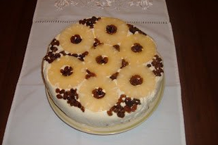 Citromfű Oroszkrém tortája