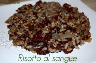 Véres rizottó