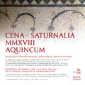 CENA SATURNALIA MMXVIII AQUINCUM