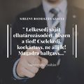 “Lelkesedj saját elhatározásodért, hiszen a tied!
Cselekedj, kockáztass, ne állj le!
Magadra hallgass, ne másokra!
A te életedről van szó, sikerülni fog, meg tudod csinálni!”
⬇️
A legjobbkor találtam rá erre az idézetre. Mostanában nem látom, hogy olyan ütemben haladnék előre, ahogy terveztem. Természetesen előköttek a félelmeim, a kétségeim.
❓Alkalmas vagyok én erre❓
❓Nekem való ez a vállalkozás❓ ❓Biztos jó irányba haladok❓
Ez az idézet megerősített, hogy nincs semmi dolgom, csak magamra hallgatni! A belső hangom pedig azt mondja, gyerünk tovább!!!
⬇️
Mivel segíted át magad a nehézségeken❓