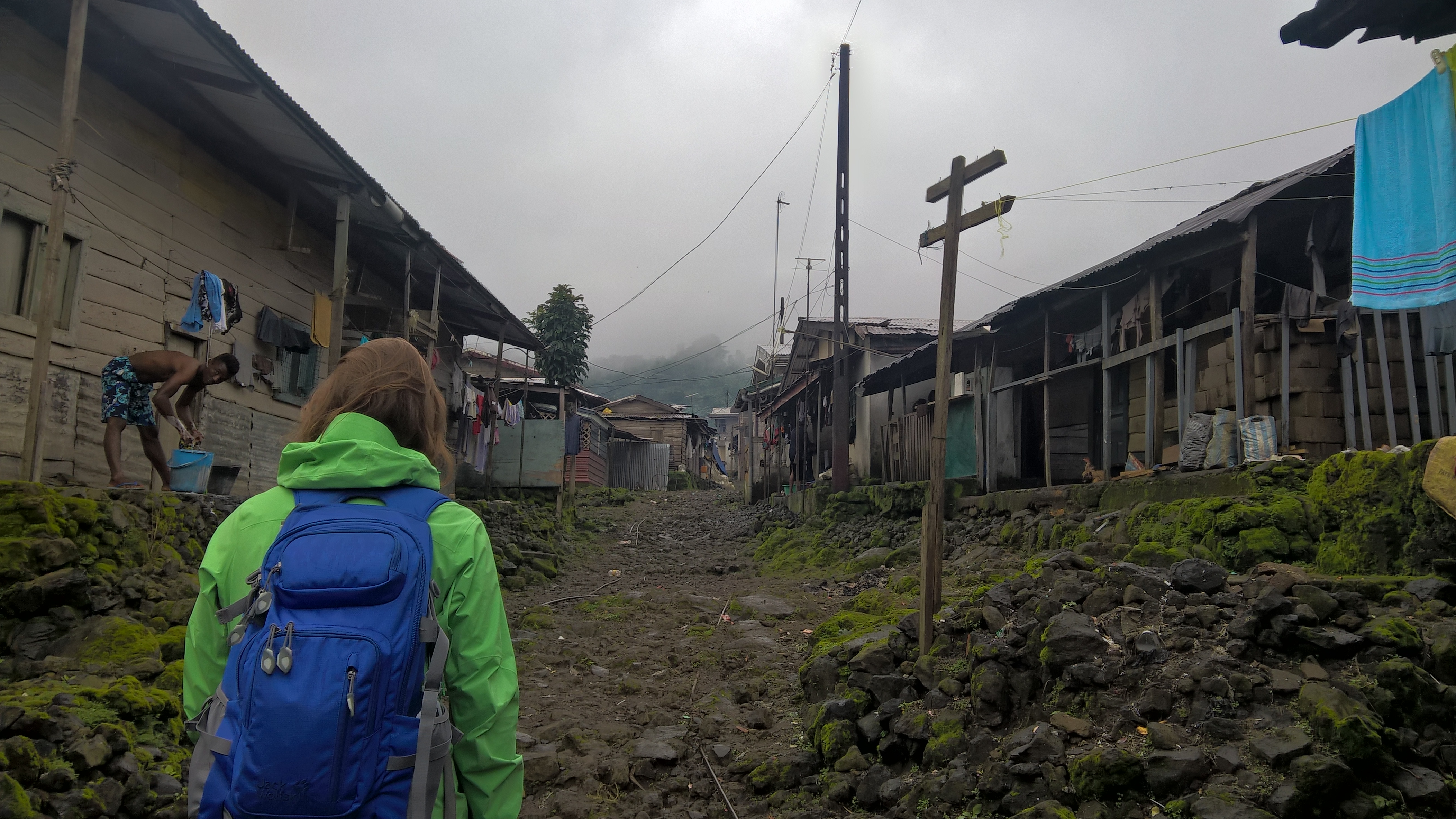 Buea egyik átlagos része. 