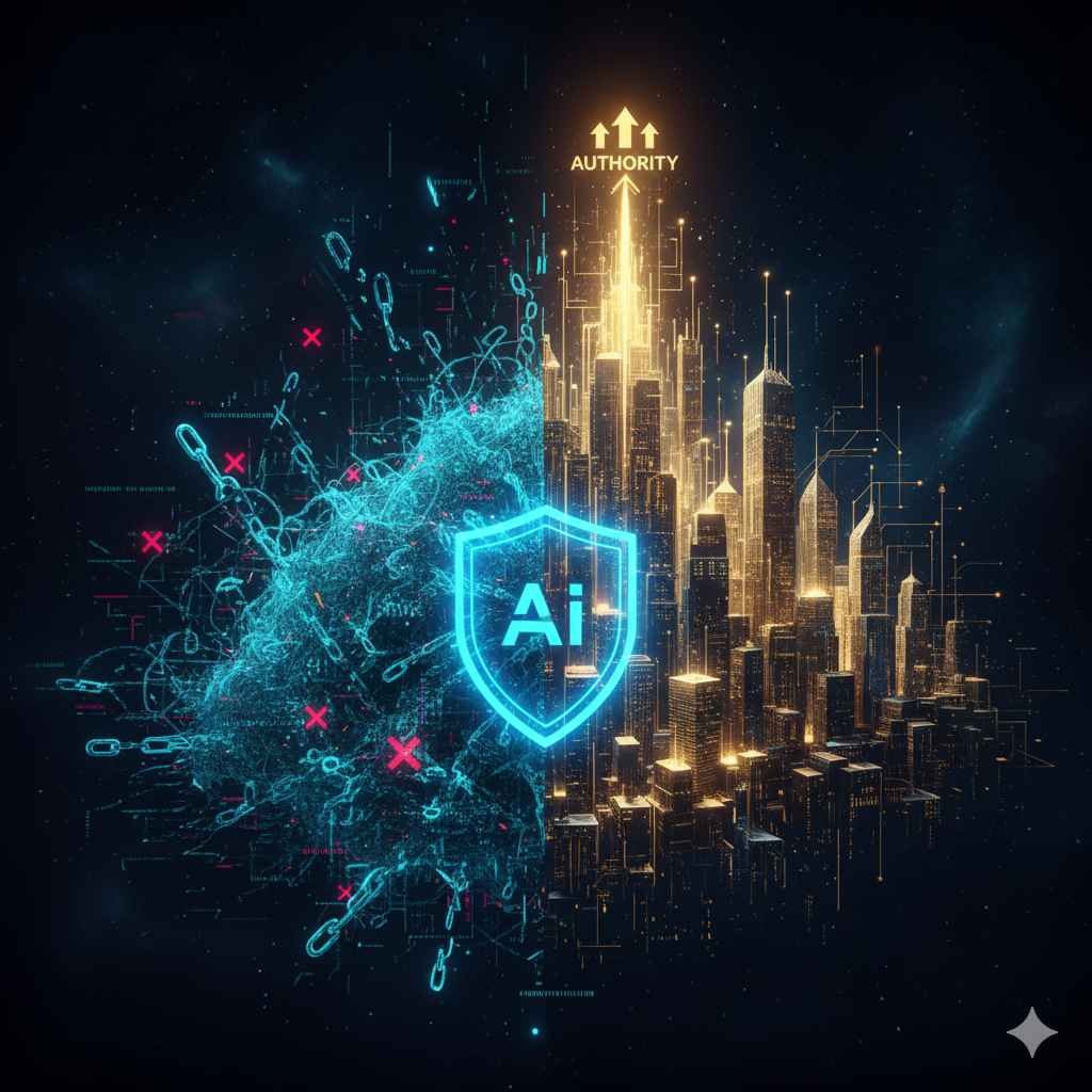 Az AI marketing & SEO ügynökség Kft. megközelítése: Tekintélyépítés, nem csak egyszerű linképítés