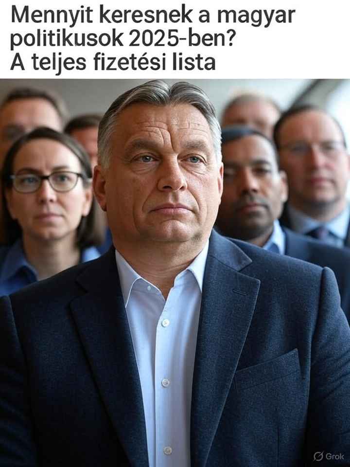 Mennyit keresnek a magyar politikusok 2025-ben? A teljes fizetési lista