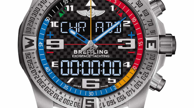 Breitling Exospace B55 Yachting: Okos-, Breitling- és hajós óra egyben!