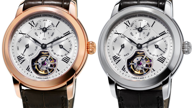 Öröknaptár & Tourbillon! Frederique Constant Perpetual Calendar Tourbillon Manufacture