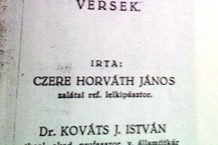 Czere Horváth János verse:  Bolyiék egykéje