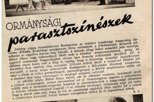 Ormánysági parasztszínészek (anno a Földindulást adták elő a nagycsányiak)