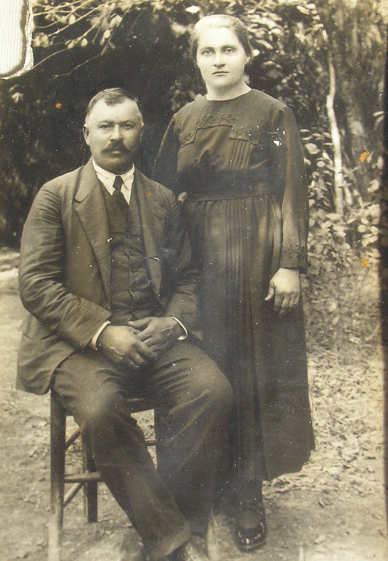 Badi Lajos és Bonyár Mária, 1921