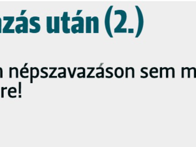 Haditudósítás: Bayer Zsolt és a számok