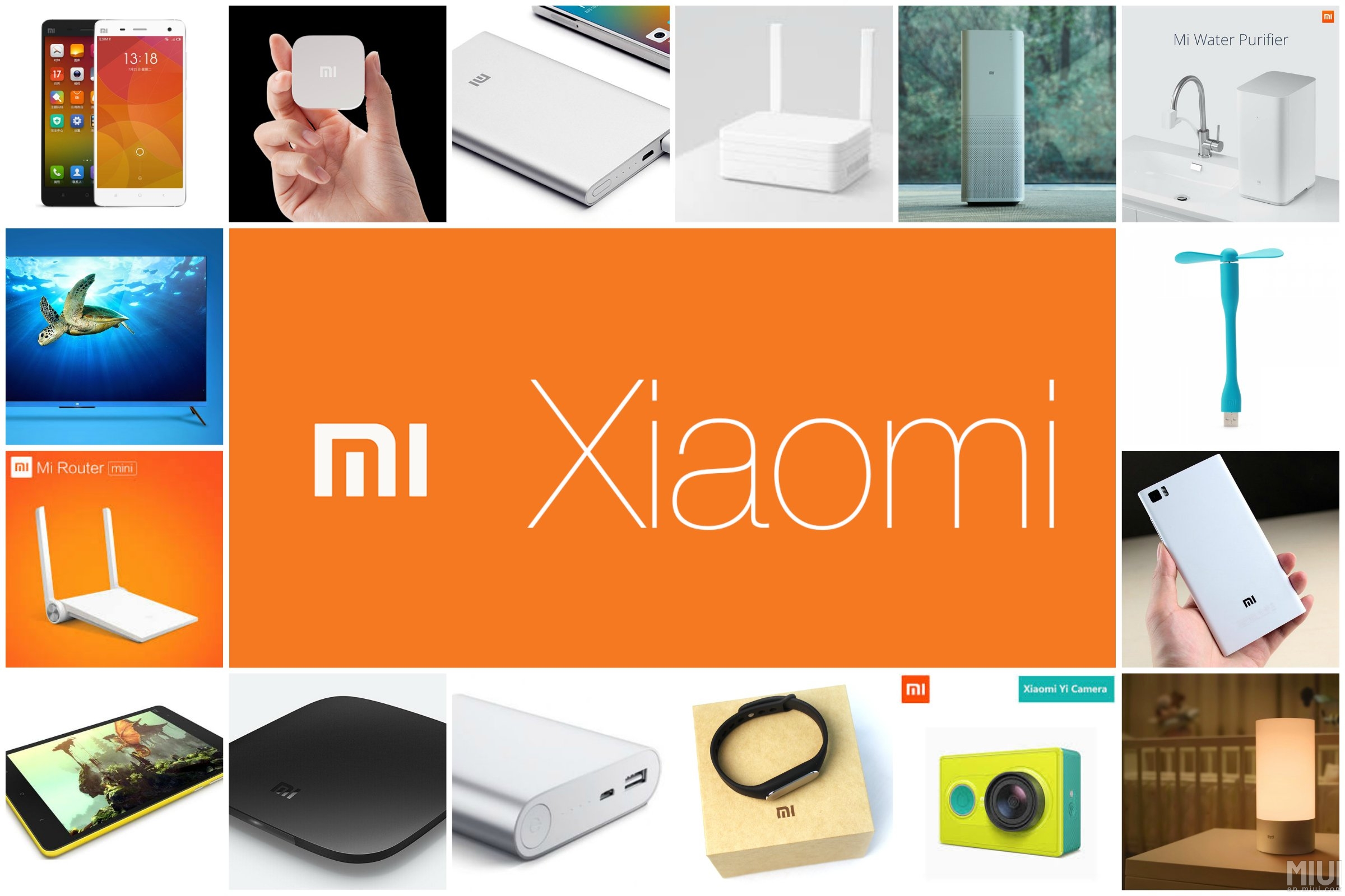 A Xiaomi számos terméket forgalmaz.