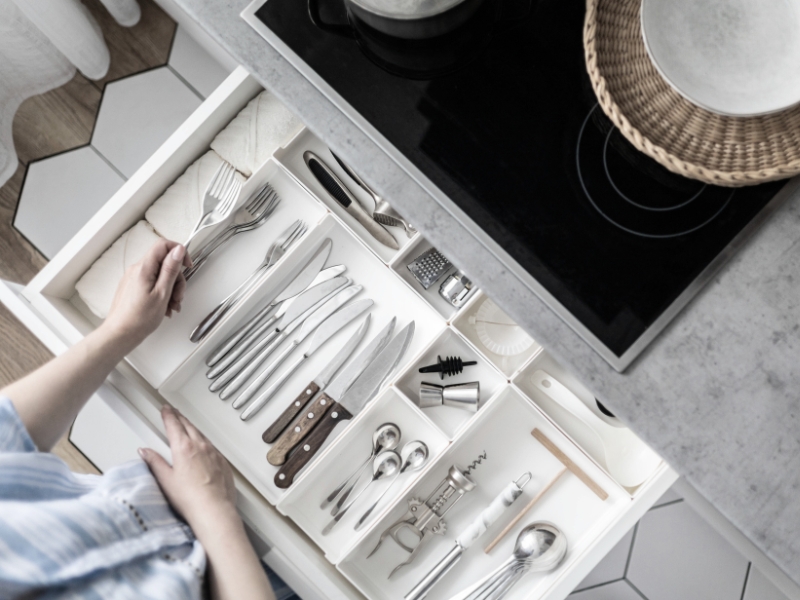 5 konyhai terület 15 perces konyhaszervezéshez