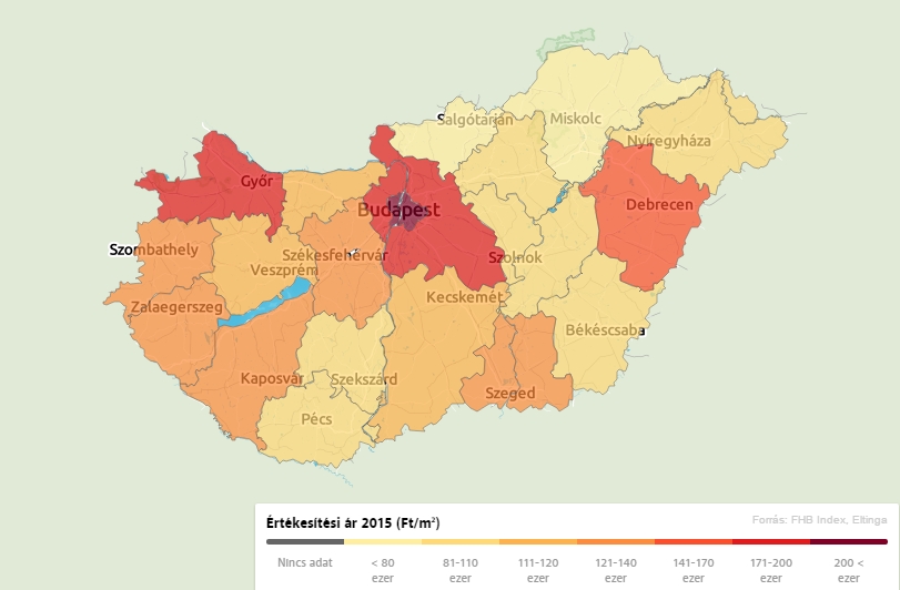 Egyre kisebb lakásra telik a pénzünkből