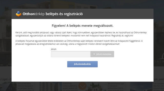 Változik az Otthontérkép regisztrációs rendszere!