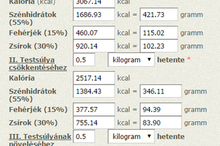 Kalóriaszámlálás