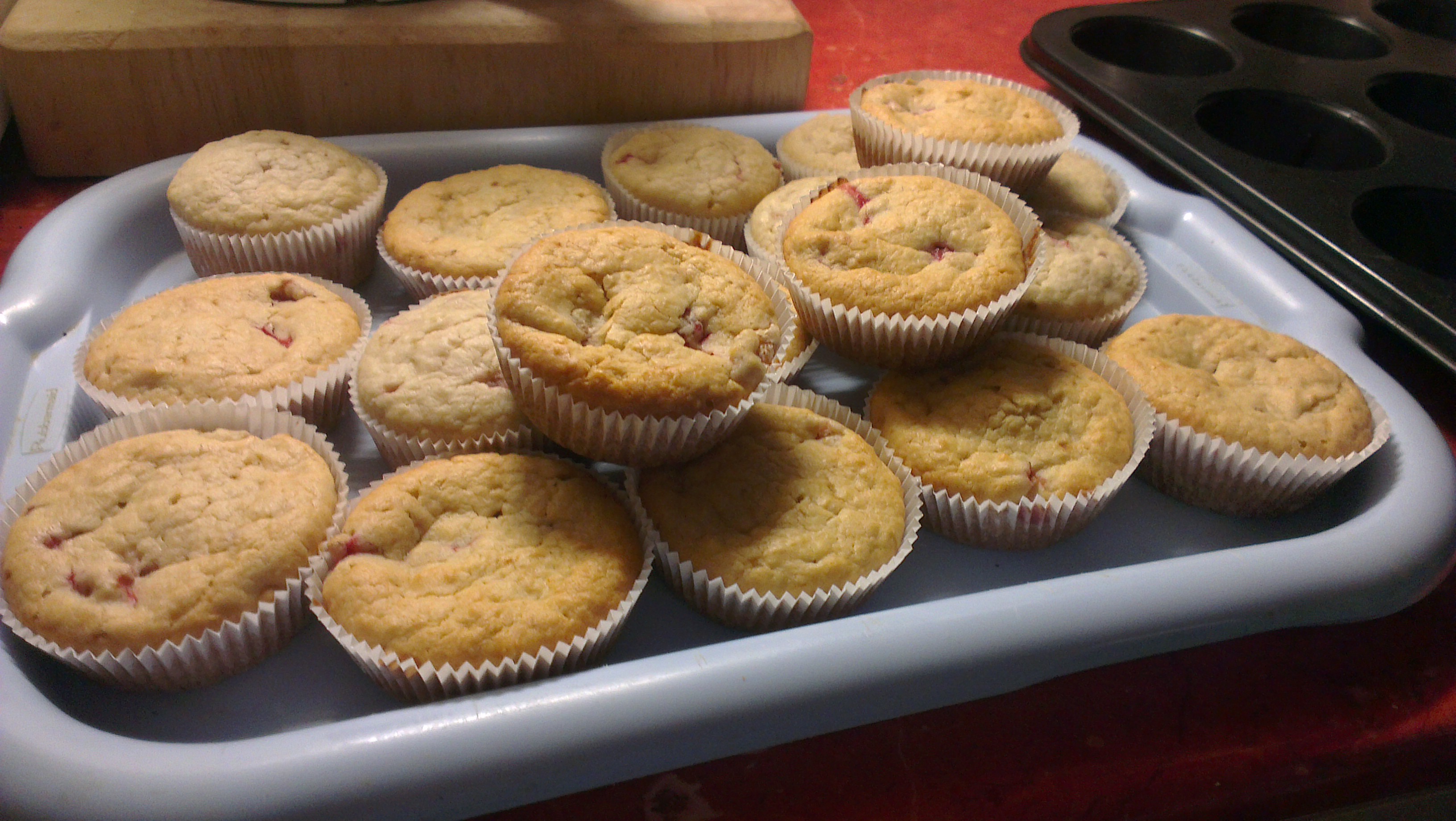 A kész muffinok