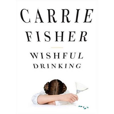 Wishful Drinking című könyvének borítója