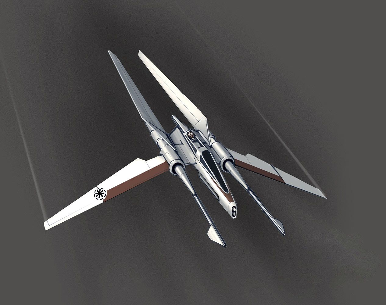 A klónvadászgép korai látványtervéből született a High Republic éra Jedi Vector űrhajójának koncepciója.