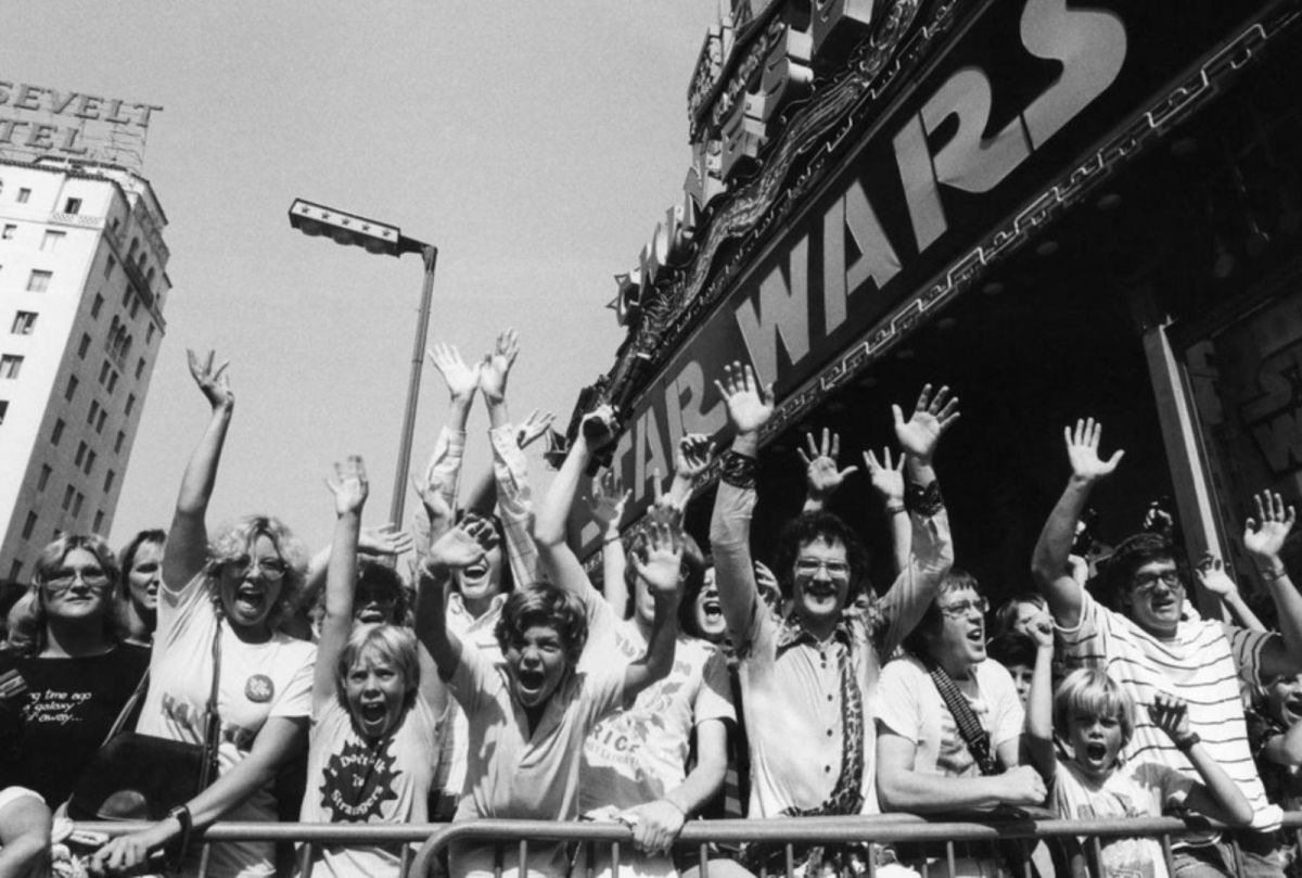 A Star Wars második bemutatója a Chinese Theatre-ben 1977. augusztus 3-án