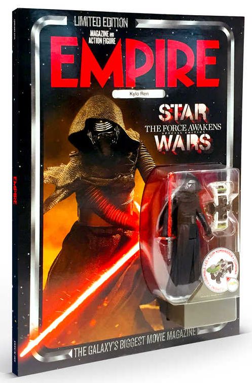 Egy limitált kiadás: az Empire legújabb száma Kylo Ren figurával!
