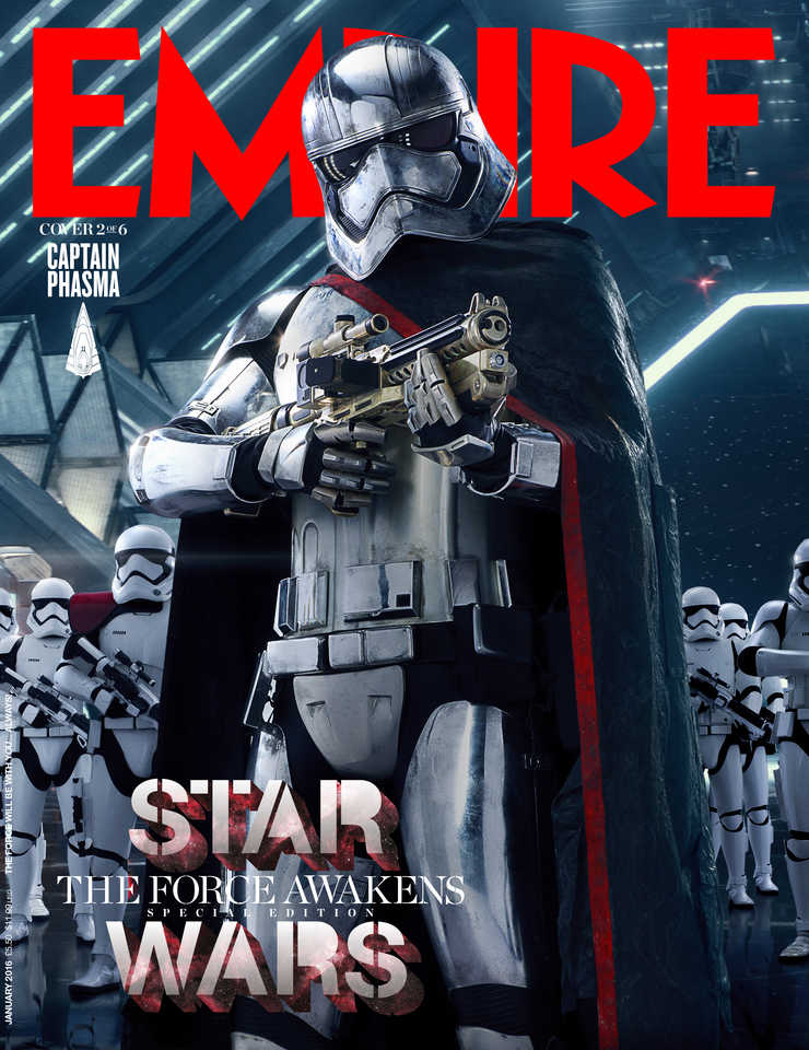 Az Empire hatféle Star Wars-címlappal jelent meg.