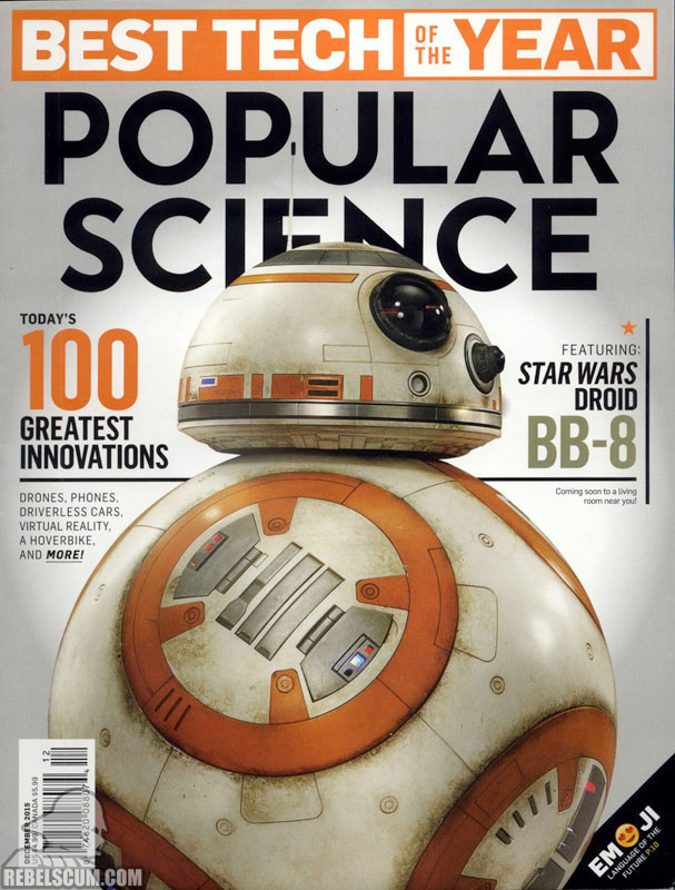 BB-8 a Popular Science címlapján