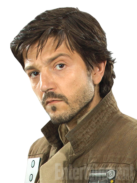 Cassian Andor kapitány (Diego Luna) a lázadók hírszerző tisztje. Sokat látott, eltökélt és megingathatatlan katona. Az ő feladata kordában tartani az elszabadult ágyú Jyn Ersót.