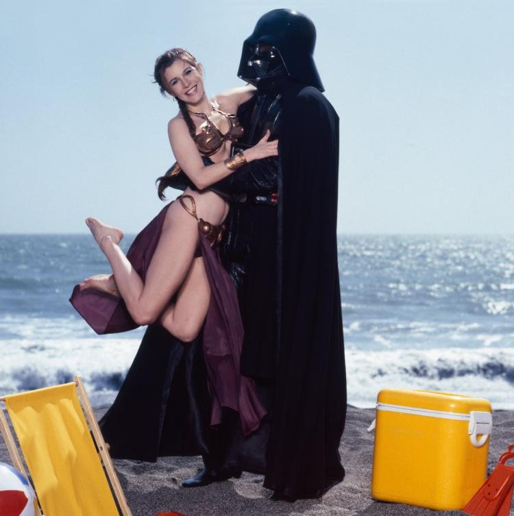 Carrie és Darth Vader a Rolling Stone magazinban