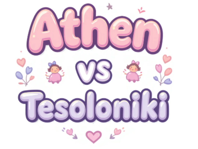 Athen vs Thesszaloniki. Mit gondolnak egymásról. Megy a harc, de hogy látom én ezt?