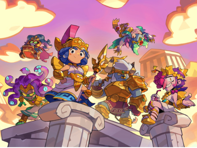 Gamer nap! Brawl Star karakterek görög mitológia köntösben.