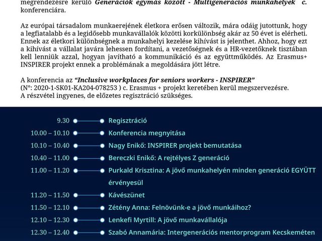 Generációk egymás között - Multigenerációs munkahelyek