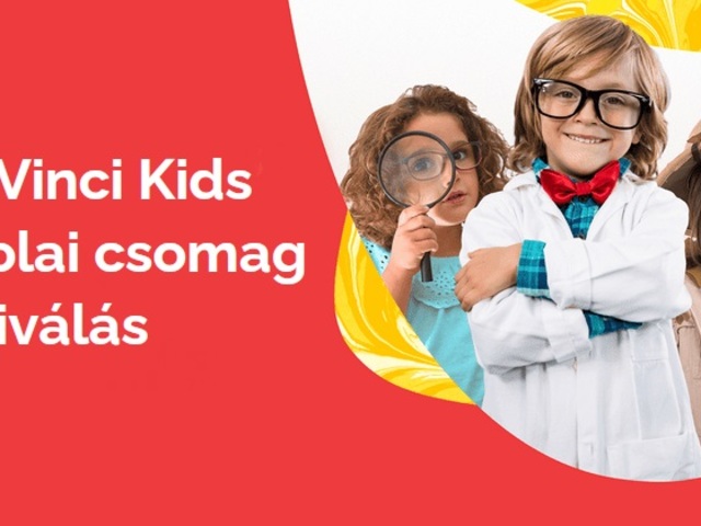 Itt a Da Vinci Kids egyedülálló, hiánypótló iskolai csomagja! 2.
