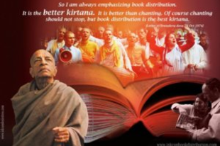 Sankirtan avagy az első könyvosztás amin részt vettem...