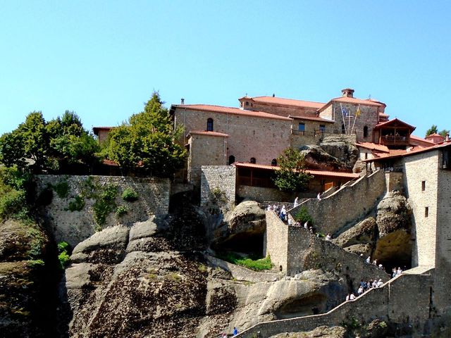 A Meteora kolostorok rövid története
