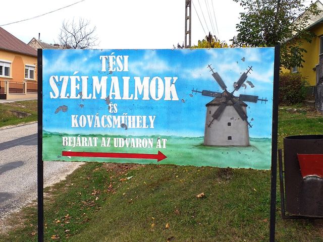 Tési szélmalmok és kovácsműhely