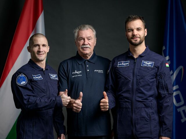 Kapu Tibor még ebben a hónapban az ISS-re érkezhet