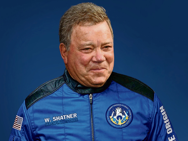 William Shatner a legidősebb ember, aki az űrben járt