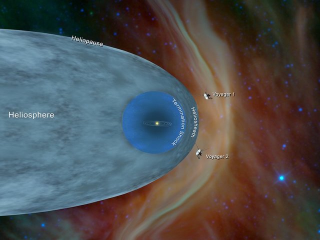 A Voyager 2 is belépett a csillagközi térbe